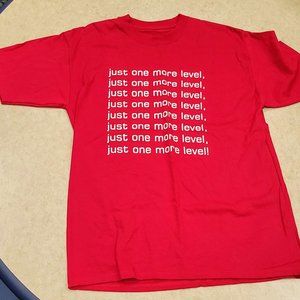 Gaming - Just One More Level Red T-Shirt YXL